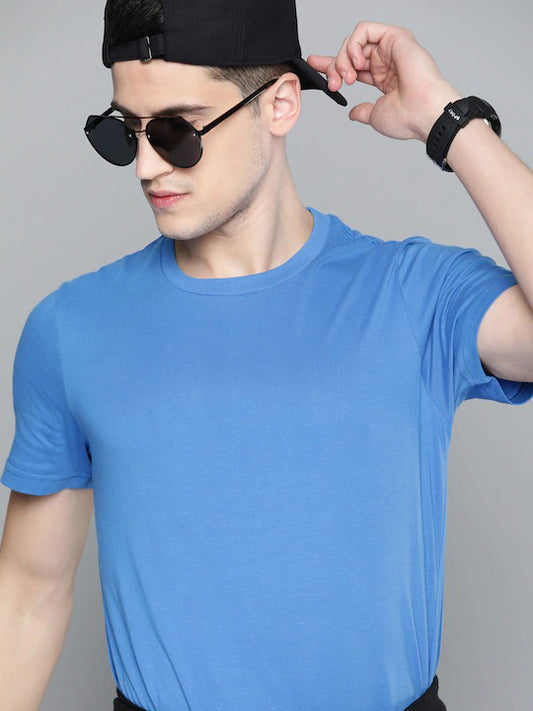 Round Neck Royal Blue T-shirt – Unisex | 100% Cotton | Ideal for Bulk Custom Orders