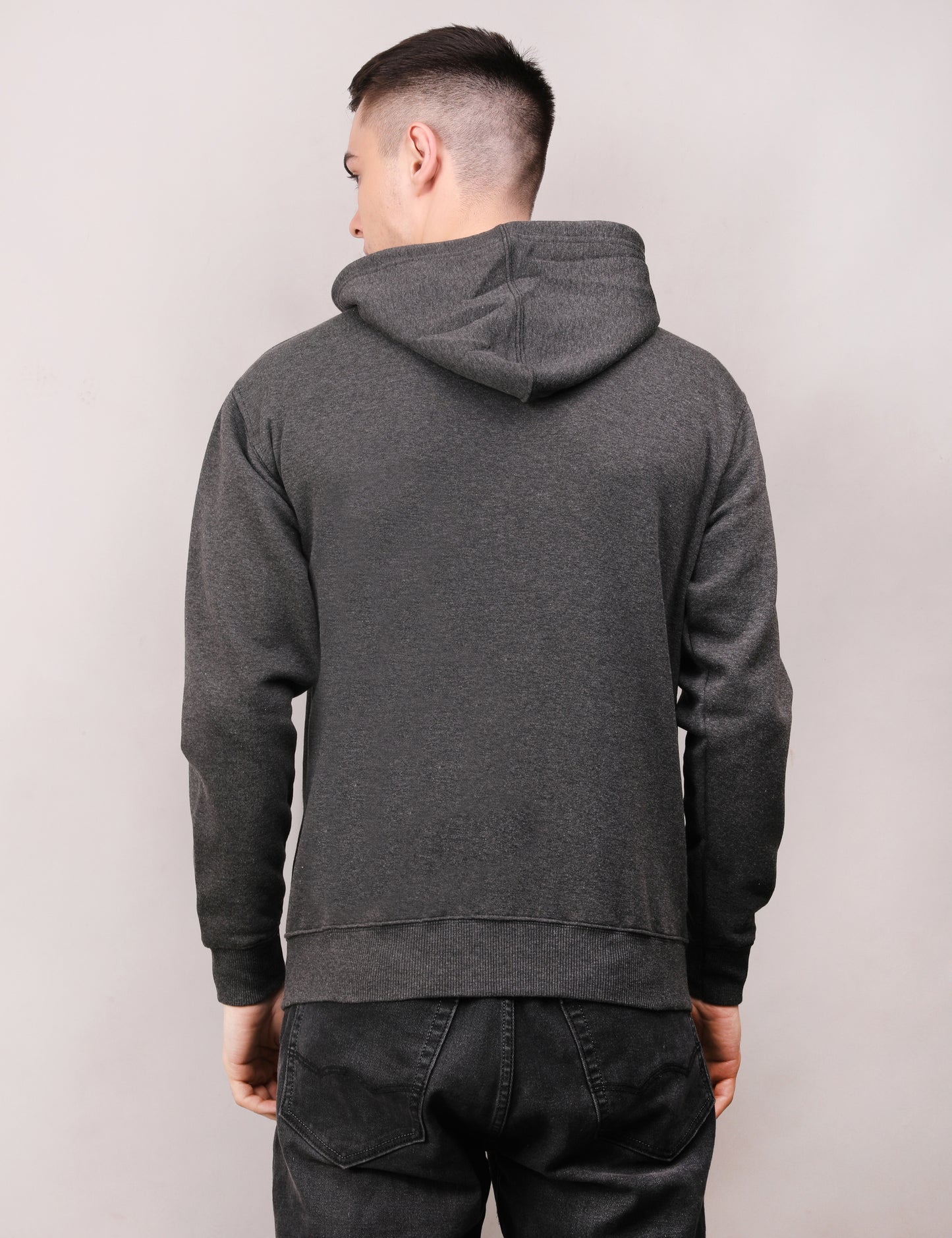 Gray Zipper Hoodie – Unisex | 100% Cotton Fleece | Custom Bulk Wear